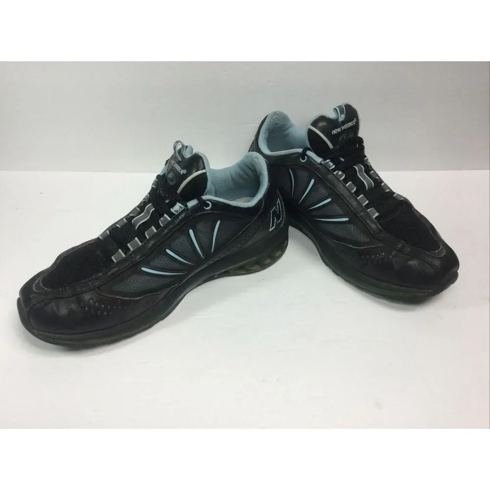 New Balance 8515 Running Training Shoes‎ Womens Size 9.5  Black Blue Athletic
